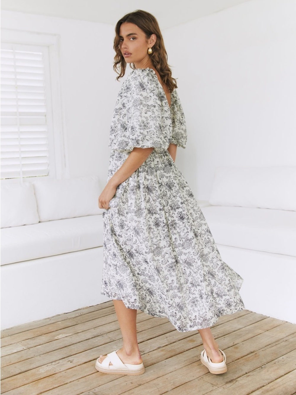 Sofie The Label Bella's Bloom Maxi Dress Small - Picture 5 of 9
